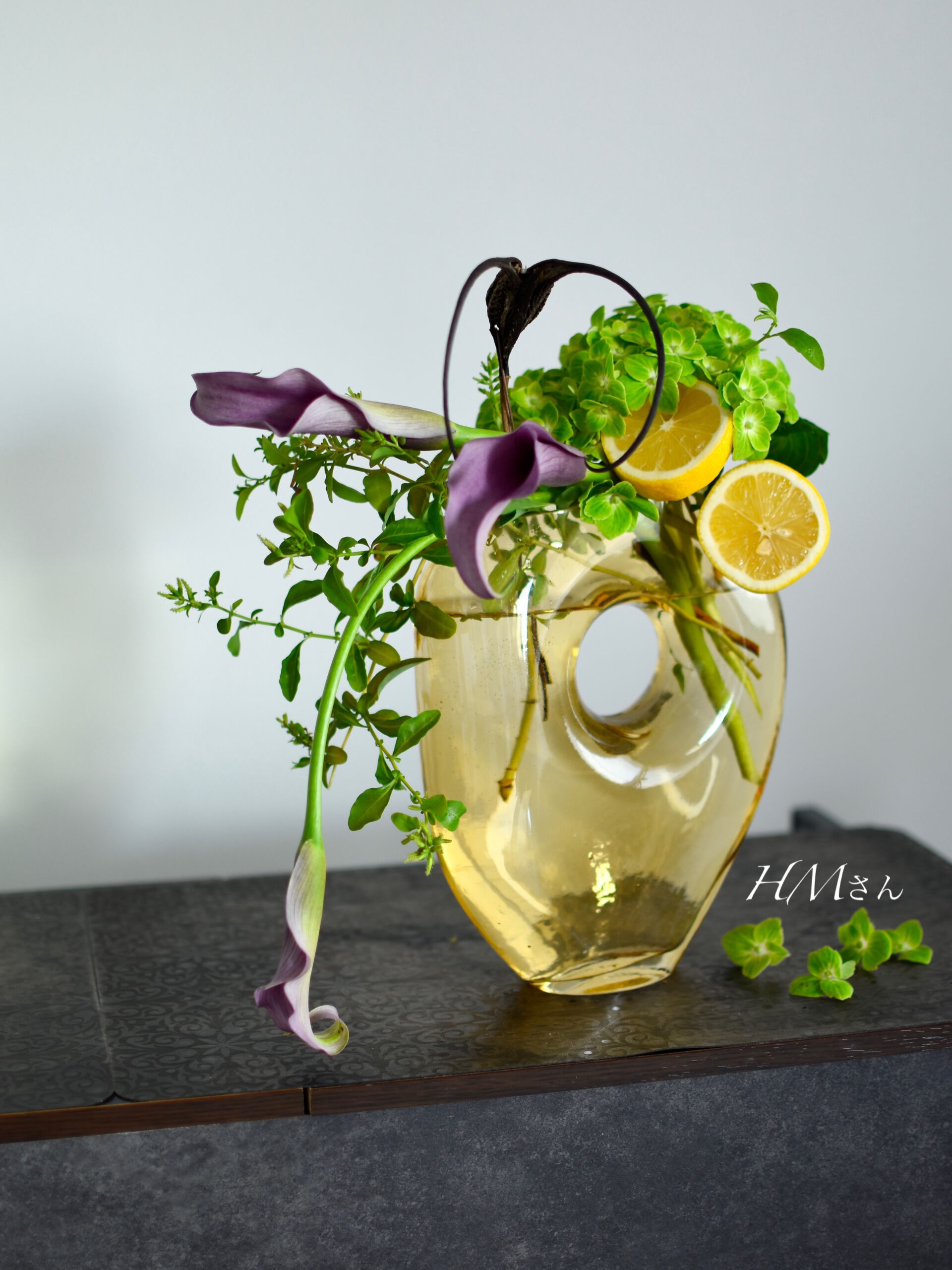 生徒さん作品〜パリスタイルフラワーレッスン🌿〜