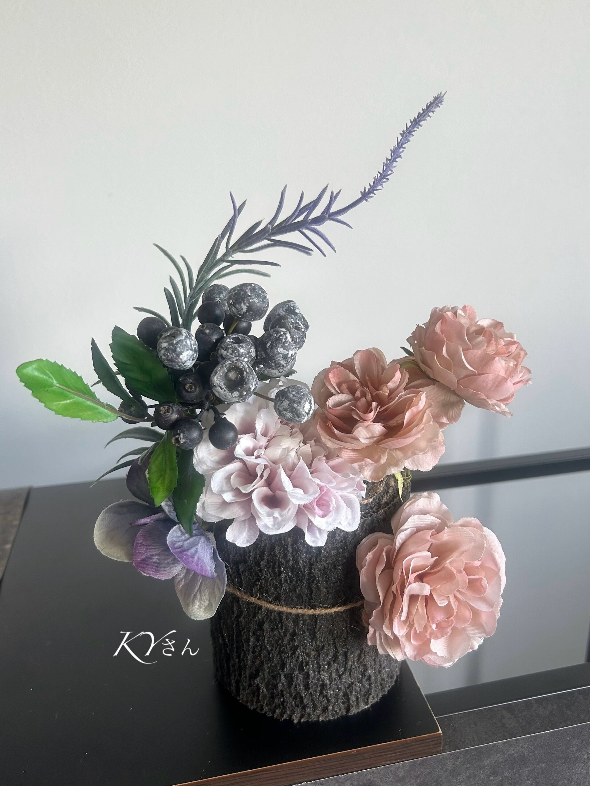 生徒さん作品〜パリスタイルフラワーレッスン🌿〜