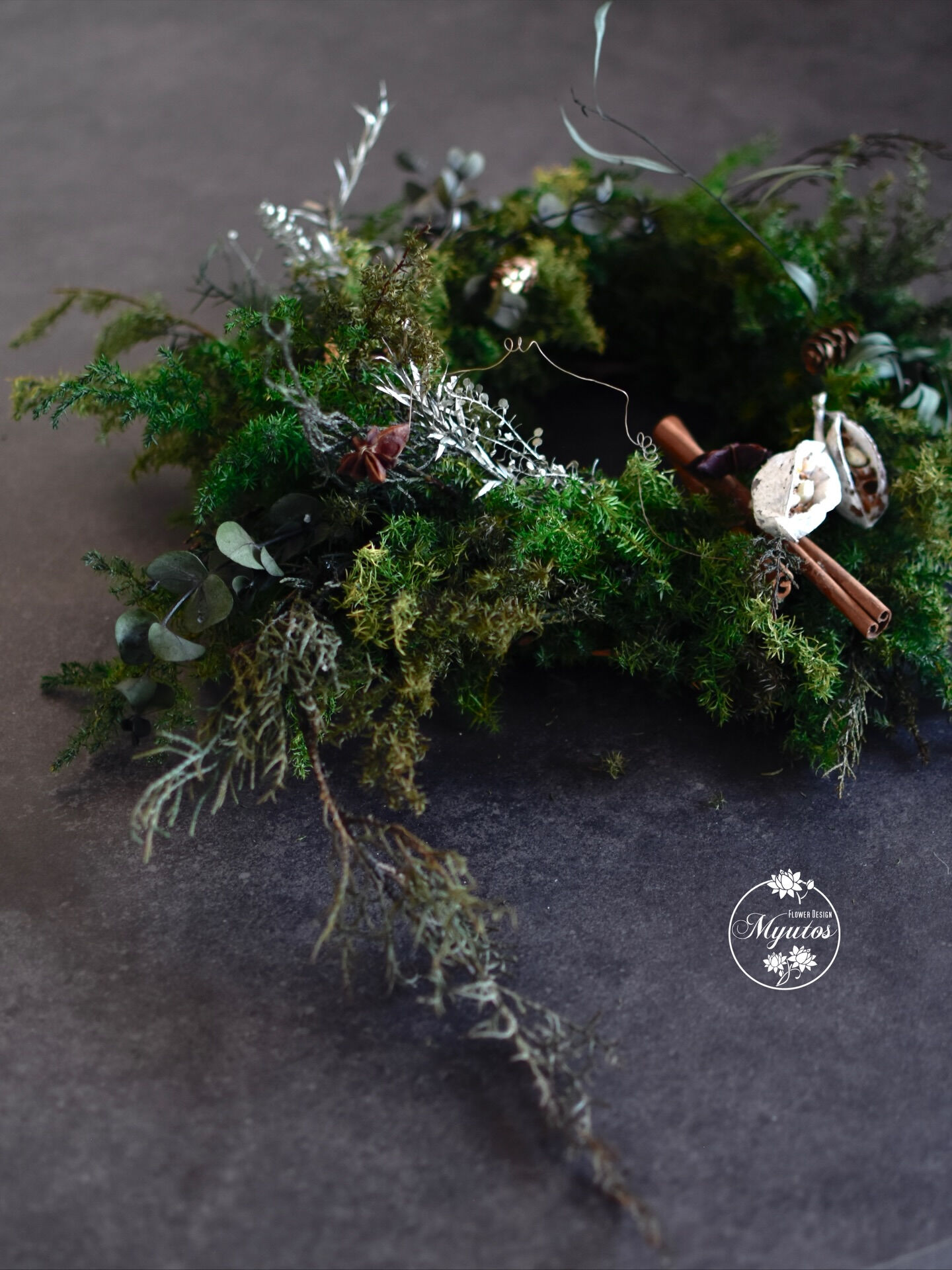 【Noël Wreath｜エバーグリーンの香りに包まれるクリ