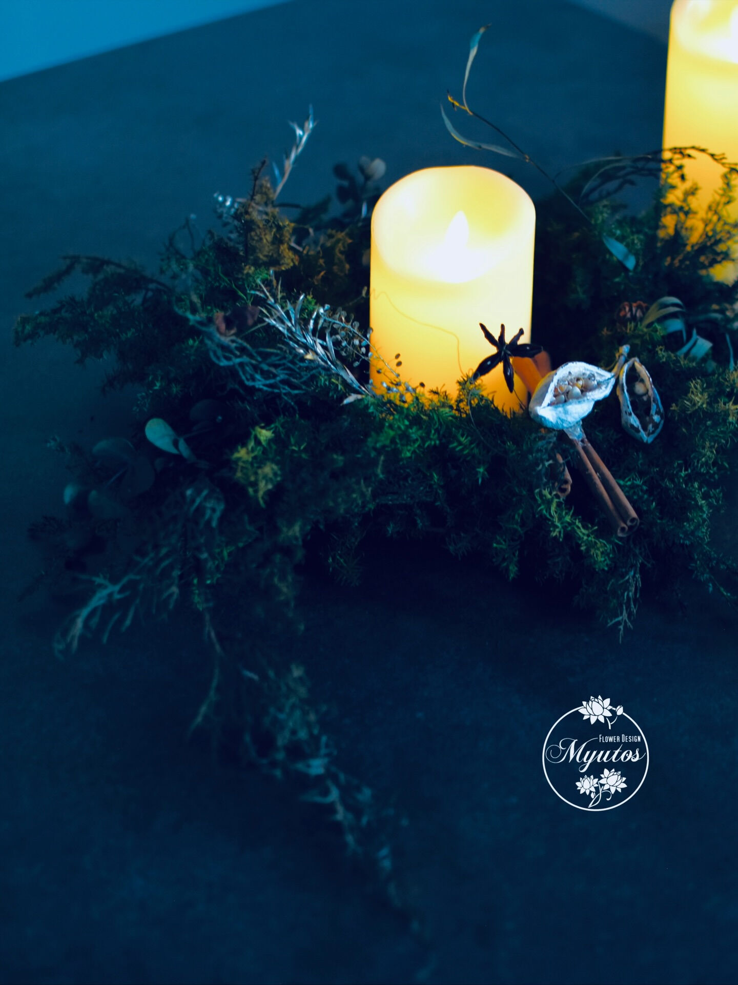【Noël Wreath｜エバーグリーンの香りに包まれるクリ
