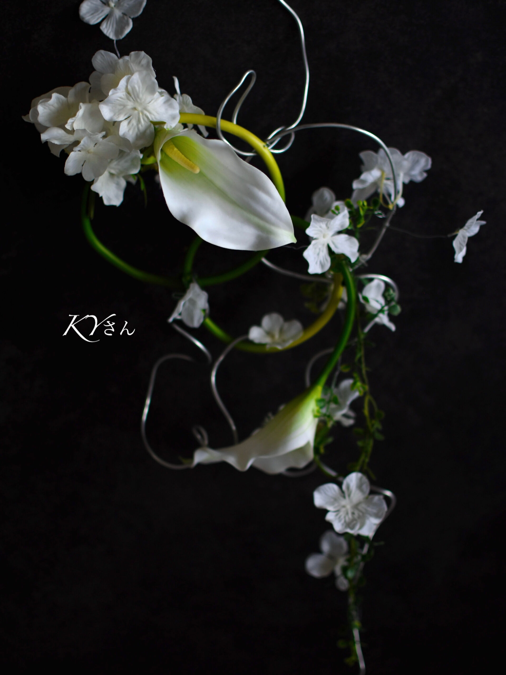 フラワーレッスン生徒さんの作品をご紹介🌿